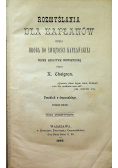 Rozmyślenia dla kapłanów tom I 1893 r