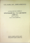 Spostrzeżenia nad językiem dziecka