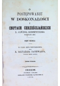 O postępowaniu w doskonałości i cnotach chrześcijańskich Część III 1862 r.
