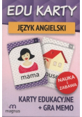 Edu karty Język angielski plus gra memo