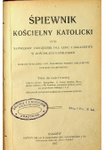 Śpiewnik kościelny katolicki 1917
