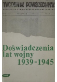 Doświadczenia lat wojny 1939 - 1945