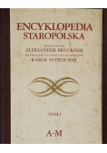 Encyklopedia staropolska Tom I