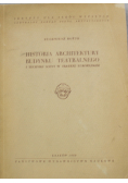 Historia architektury budynku teatralnego