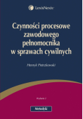 Czynności procesowe zawodowego pełnomocnika w sprawach cywilnych