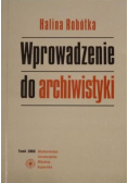 Wprowadzenie do archiwistyki