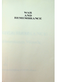 War and remembrance