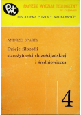 Dzieje filozofii starożytności chrześcijańskiej i średniowiecza Tom  4