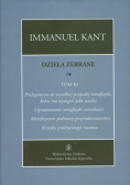 Kant Dzieła zebrane Tom III