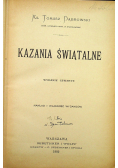 Kazania świątalne 1902 r