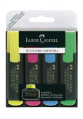 Zakreślacz 4 kolory FABER CASTELL