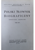 Polski słownik biograficzny Tom XIV