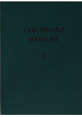 Lekcjonarz mszalny V