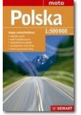 Polska mapa samochodowa 1:500 000