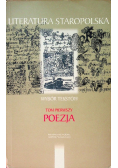 Literatura straopolska wybór tekstów Tom 1 poezja