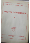 Zeszyty Oświęcimskie 10