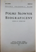 Polski Słownik Biograficzny Tom XXXIII nr 1 Zeszyt 136