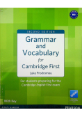 Grammar  Vocabulary for Cambridge First 2ed  key