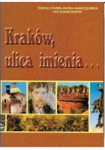 Kraków ulica imienia