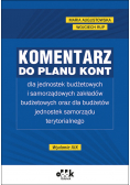 Komentarz do planu kont