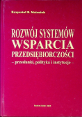 Rozwój systemów wsparcia przedsiębiorczości
