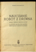 Nauczanie robót z drewna 1949 r
