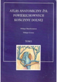 Atlas anatomiczny żył powierzchownych kończyny dolnej tom I