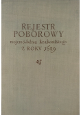 Rejestr Poborowy województwa krakowskiego z roku 1629