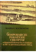 Gospodarcze położenie chłopów