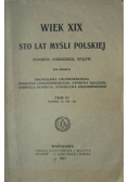 Wiek XIX Sto lat myśli Polskiej Tom VI, 1911 r.