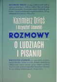 Rozmowy o ludziach i pisaniu