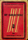 Ody barbarzyńskie 1922 r.