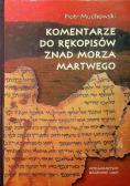 Komentarze do rękopisów znad Morza Martwego