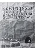 Ostatnie seminarium czwartkowe