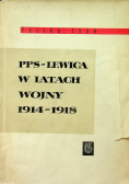 PPS-Lewica w latach wojny 1914-1918