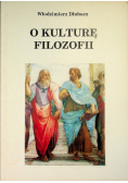 O kulturę filozofii