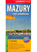 Mapa Mazury część południowa 1 : 60 000