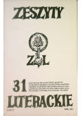 Zeszyty Literackie Nr 31
