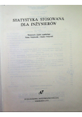 Statystyka stosowana dla inżynierow