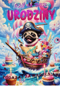 Karnet Urodzinki Mops 3K