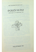 Pokój wam Modlitewnik