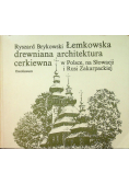 Łemkowska drewniana architektura cerkiewna