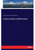 Analysis of Milk and Milk Products
