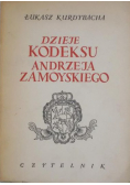 Dzieje kodeksu Andrzeja Zamoyskiego