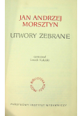Jan Andrzej Morsztyn Utwory zebrane