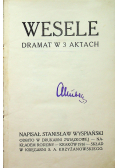 Wesele 1916 r