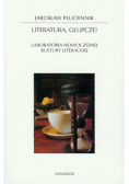 Literatura głupcze