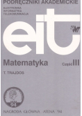 Matematyka Część III Podręczniki akademickie
