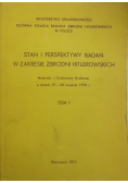 Stan i perspektywy badań w zakresie zbrodni hitlerowskich Tom I