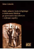 Próby odnowy życia religijnego w królestwie Polskim po powstaniu styczniowym